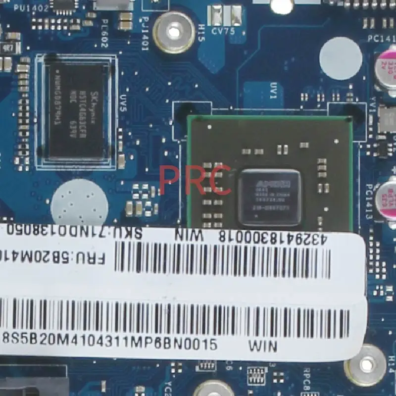 5B20M41047 для LENOVO Ideapad 100-14ISK I3-6100U Материнская плата ноутбука LA-D562P SR2EU 216-0867071 DDR3 |