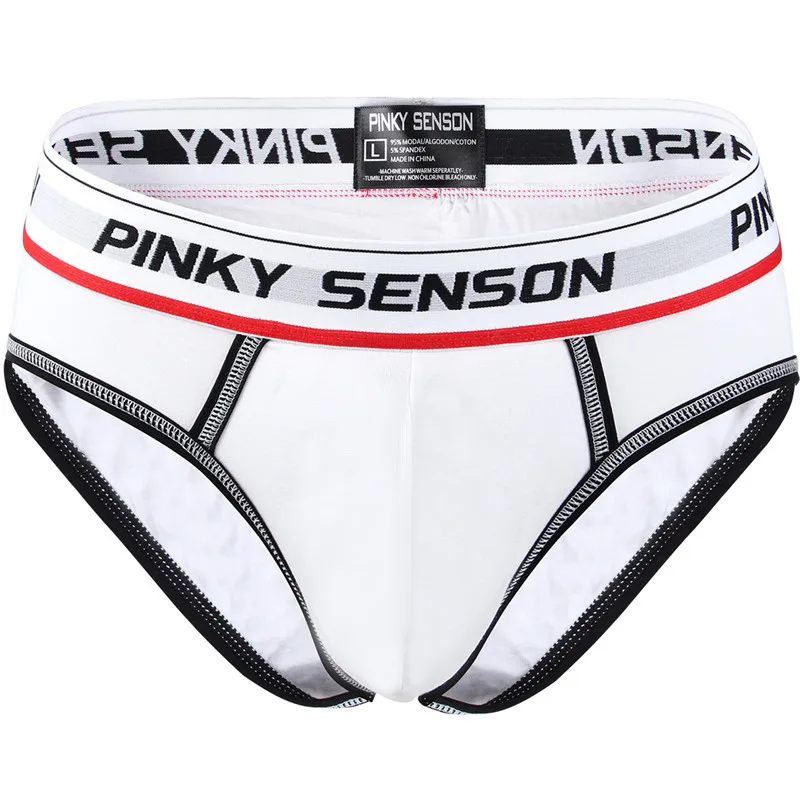 PK232 white Бренд ORLVS, сексуальное мужское нижнее белье, боксеры, Cuecas, пэтчворк, одноцветные, для геев, нижнее белье, calzoncillos hombre, слипы, мужские шорты - Цвет: PK232 white