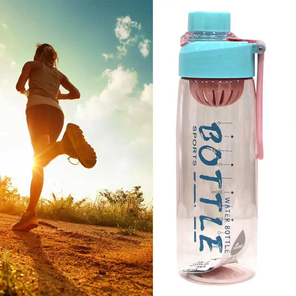 

High Visibility 750ml Practical Road Mountain Bicycle Bottle Anti-slip Drink Bottle Good Sealing for Hiking