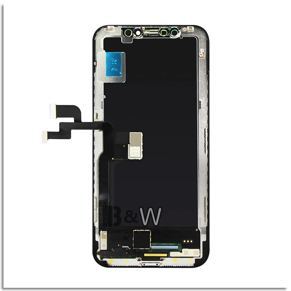 Высококачественный Дисплей для iPhone X OLED сенсорный экран дигитайзер Pantalla для iPhone X OLED/TFT сборка черная Замена