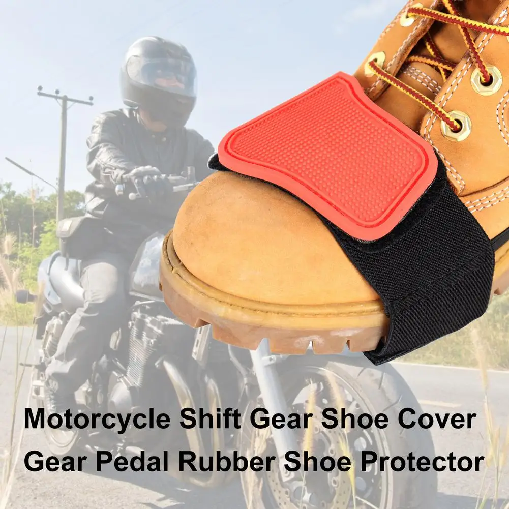 

Riding Shoe Cover, Shoe Cover, Shift Lever Protective Cover Rubber Pad Non-slip And Dirt-resistant Sock Boot Cover Shifter Guard