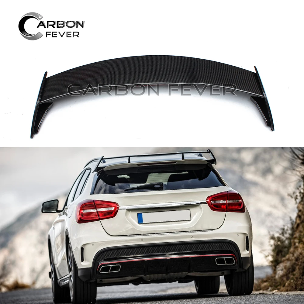 X156 Спойлеры из углеродного волокна крыло для Mercedes GLA Class x156 автомобильный спойлер
