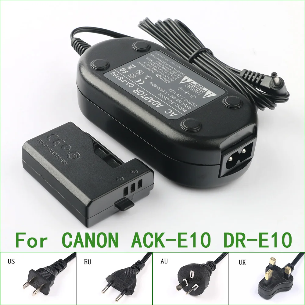 Charger For Canon Eos 1100d 1200d 1300d 1500d 3000d Kiss X50 X70 Rebel T3 T5 T6