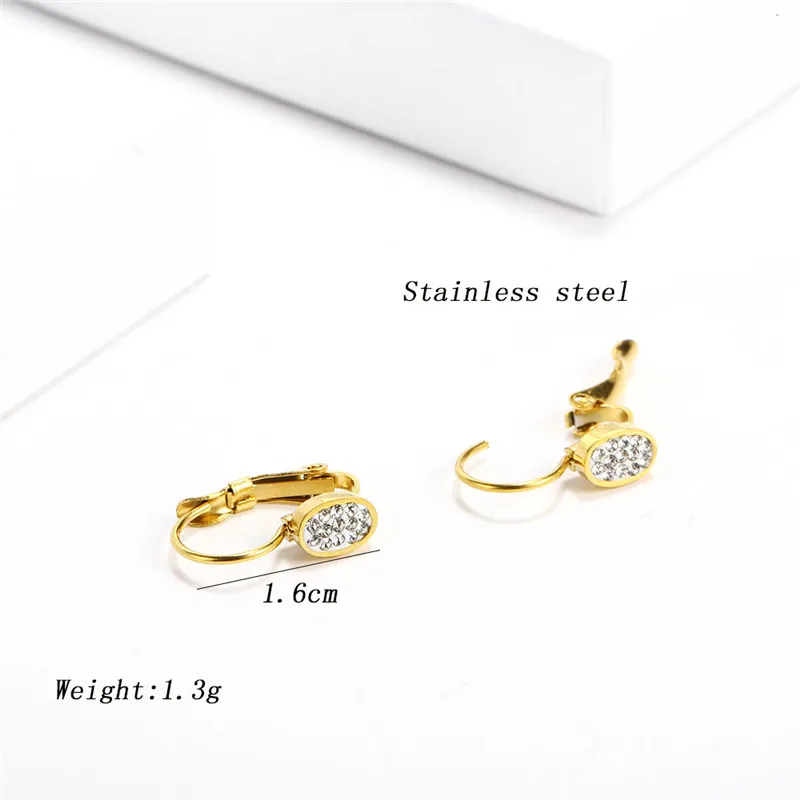 OUFEI ювелирные изделия из нержавеющей стали женские корейские серьги для женщин