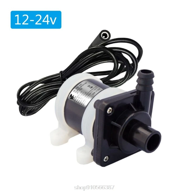 

DC12V/24V Brushless Quiet Water Pump High Flow Rate Electric Water Pump Low Noise N26 20 Dropshipping