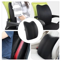 car lumbar support back cushion car seat waist pillow memory foam backrest lumbar pillow relieve driving fatigue car accessories