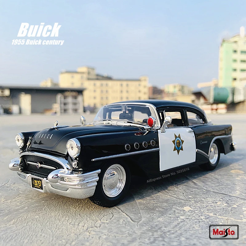 

Maisto 1:26 New hot sale 1955 Buick Century simulation alloy car model crafts decoration collection toy tools gift