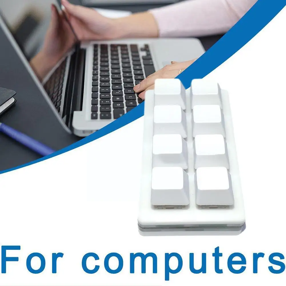 

OSU Multi-mode Numeric Keyboard Hot-swappable Support Windows, Photoshop, Function Linux Silver For Games Switching Keyboar J8J6