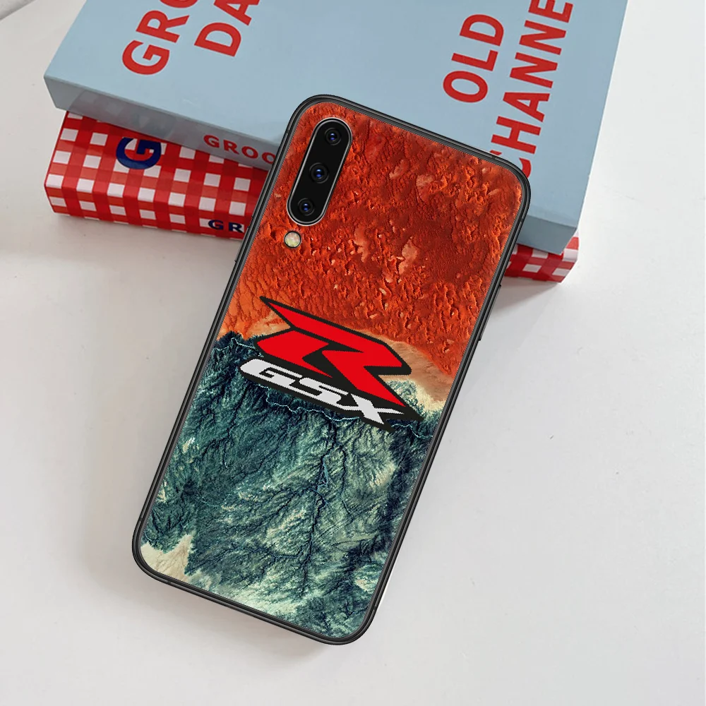 

Suzukis Motorcycle Cool Phone Case For Samsung Galaxy A 3 5 7 8 10 20 20E 21S 30 30S 40 50 51 70 71 black Back 3D Prime Fashion