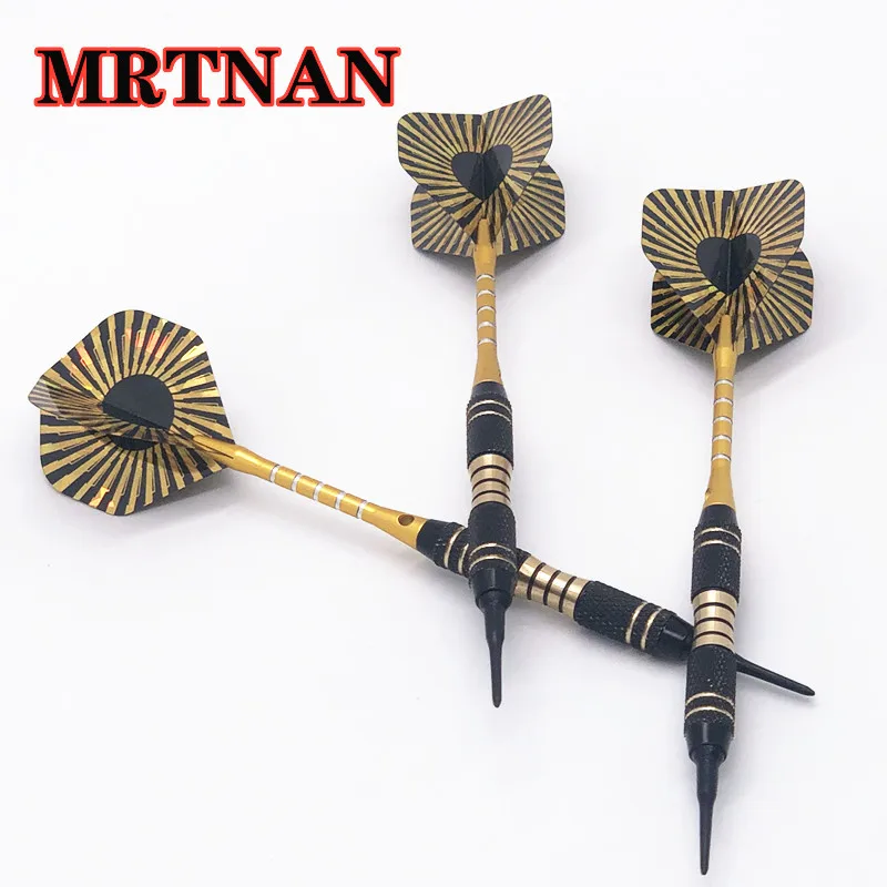 

New 3pcs soft darts 18g darts aluminum alloy dart rod PET dart wing high quality indoor professional dart entertainment game