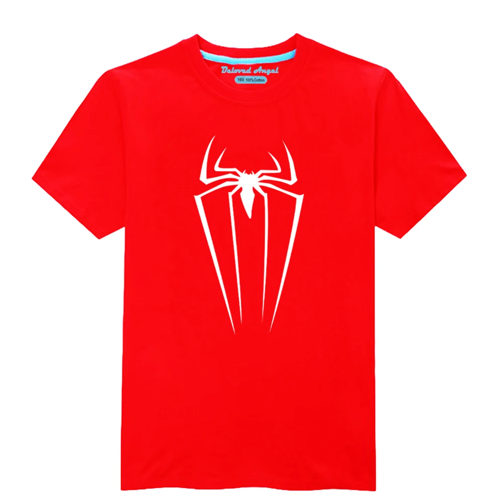 

3D Boys Girls Funny Print Luminous T-shirts 2021 Summer Short Sleeve Clothing Harajuku Street Fashion Children Clothes 3-15Y