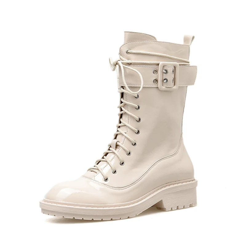2019 женские роскошные трофейные ботинки на платформе пикантные однотонные