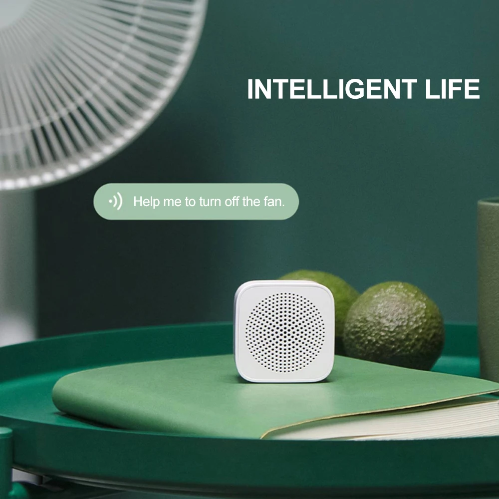 Портативный Bluetooth 5 0 динамик Xiaomi Xiaoai стерео звук с микрофоном громкая связь