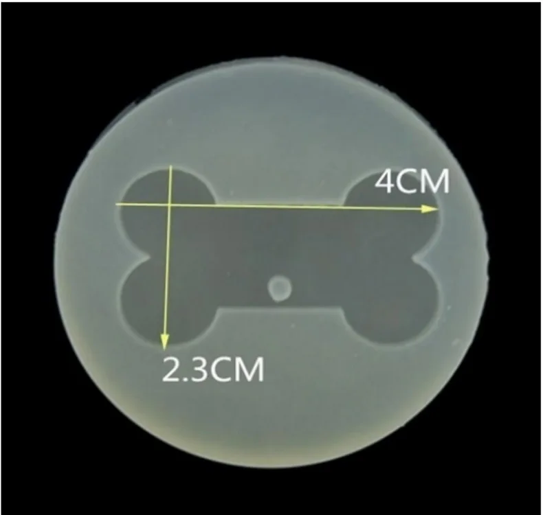 3D форма кости эпоксидная смола прозрачная для изготовления ювелирных изделий