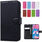 Чехол-книжка с бумажником для Samsung Galaxy M21, Роскошный деловой чехол для телефона из искусственной кожи для Samsung M21 M 21