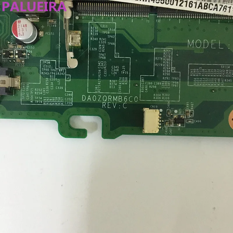 PALUBEIRA DA0ZQRMB6C0 материнская плата для ноутбука Acer Aspire 4349 4749 HM65 MBRR406001 100% тестирование