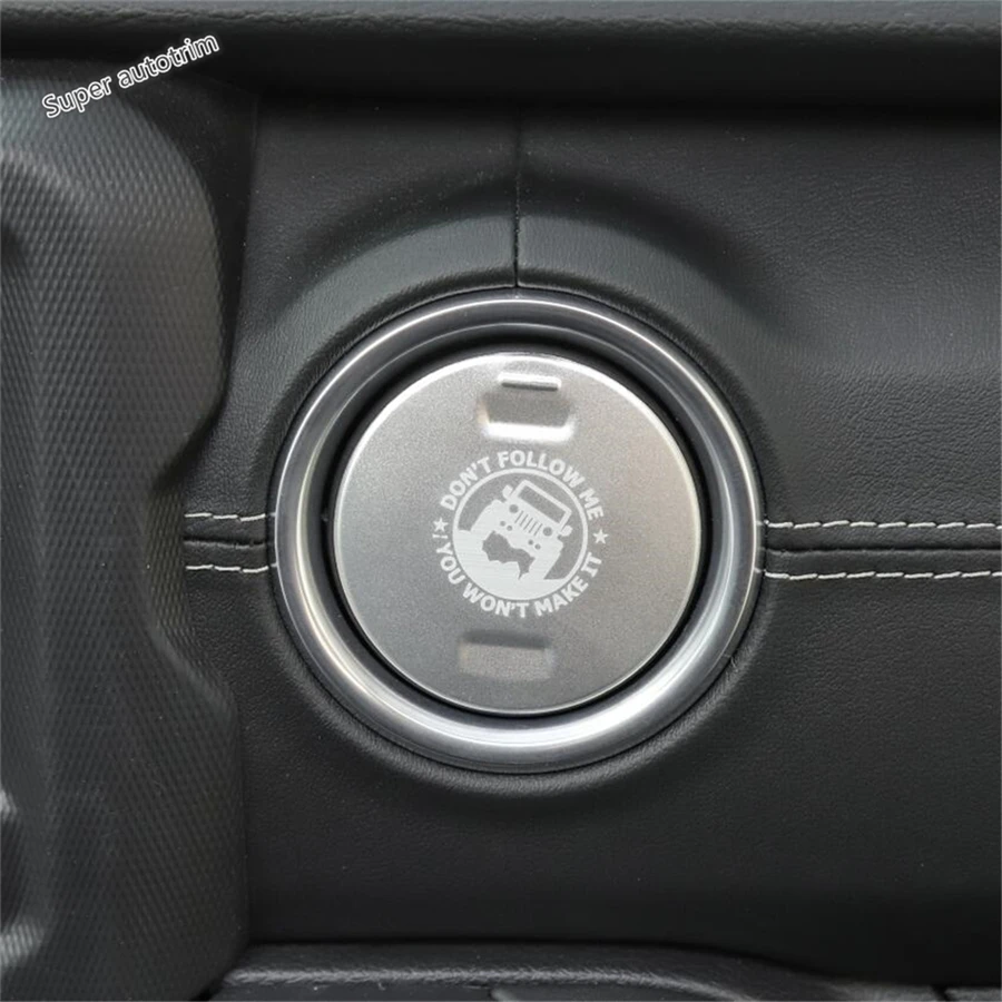 Lapetus металлическая приборная панель Кондиционер AC вентиляционное отверстие крышка аксессуары внутренняя отделка 4 шт. подходит для Jeep Wrangler JL
