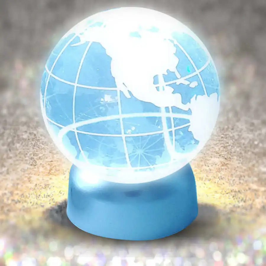 Светодиодный светильник с белым кристаллом Электрический лазерный