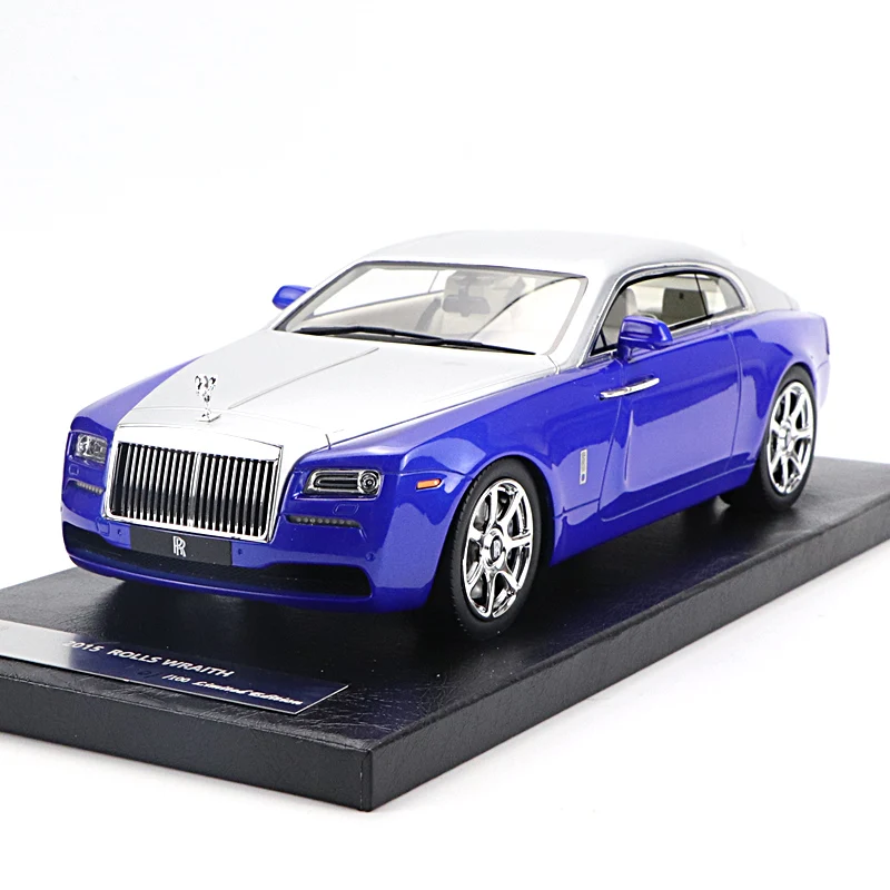 

2021 New 1/18 Rolls-Royce 2015 ROLLS WRAITH resin car model collection gift child gift collection commemorative