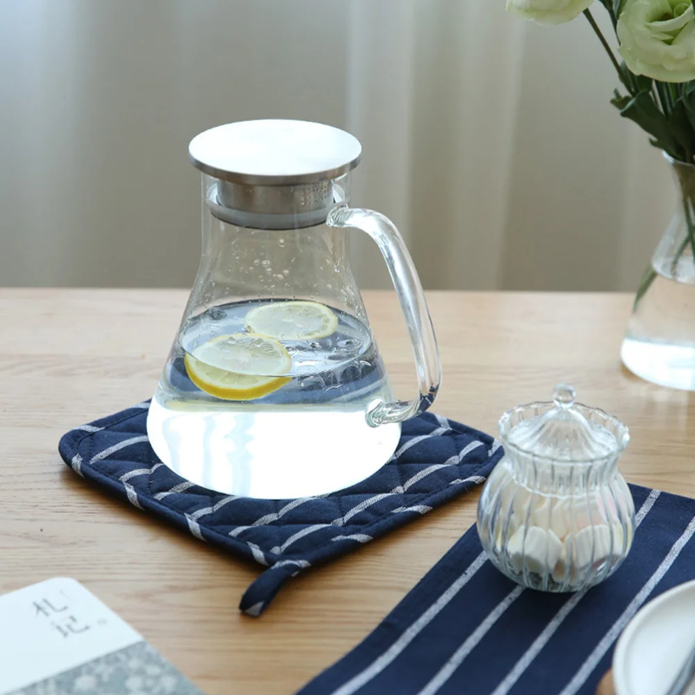 1 комплект хлопковых перчаток удобный мягкий передник прихватки для