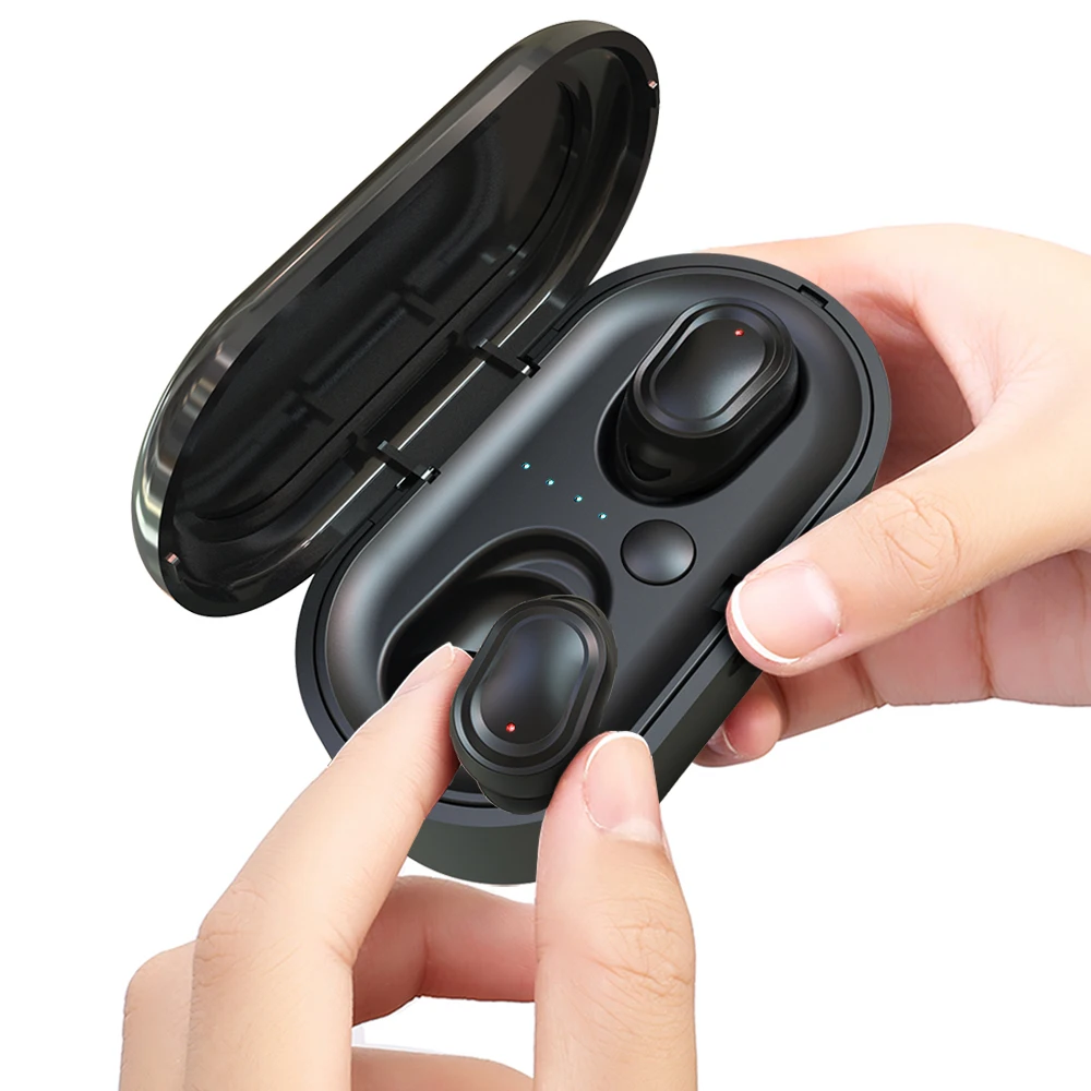 ANRY True беспроводные наушники Bluetooth 5 0 in-Ear 3D стерео TWS авто-пара гарнитуры с