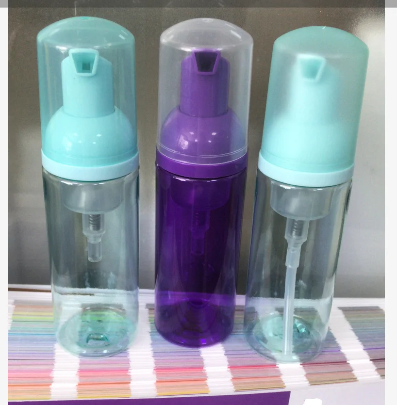 

10Pcs/lot 30ml 60ml Plastic Foam Pump Bottle Refillable Empty Cosmetic container Cleanser Soap Shampoo Foaming Bottles hot sell