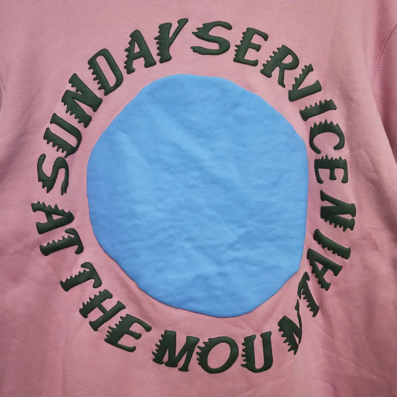 Розовый Kanye West Sunday сервис Holy Spirit CPFM. XYZ толстовки для женщин и мужчин высокое качество хип хоп Kanye West толстовки пуловер