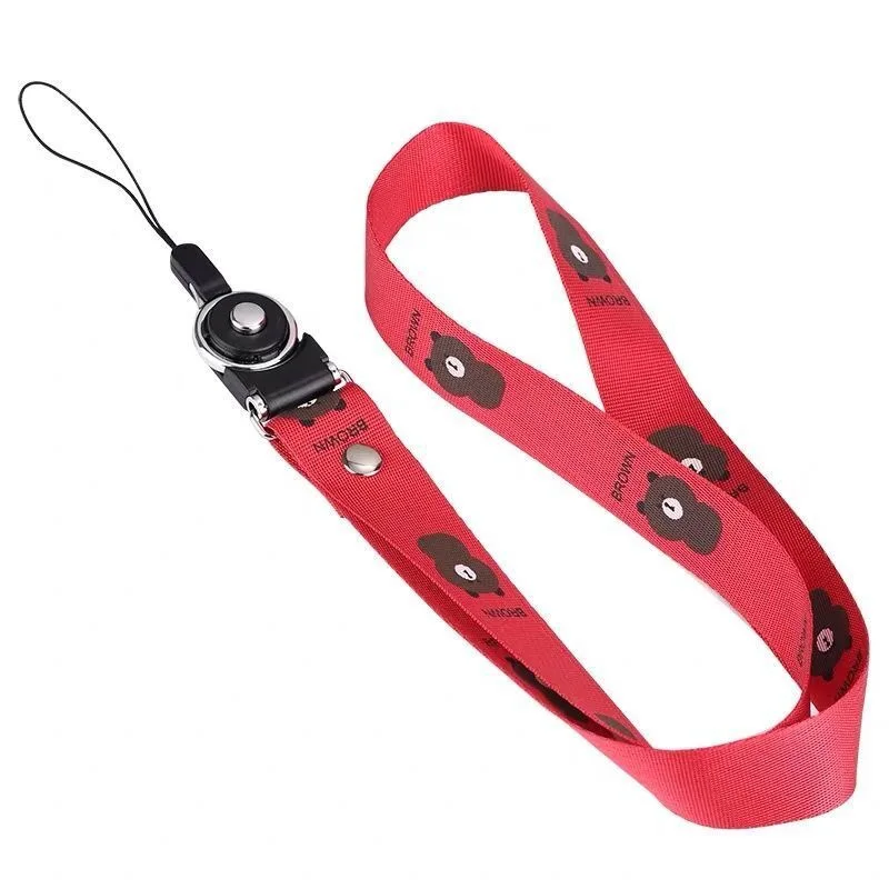 

Mobile phone lanyard hanging neck sling length nylon polyester mobile phone lanyard