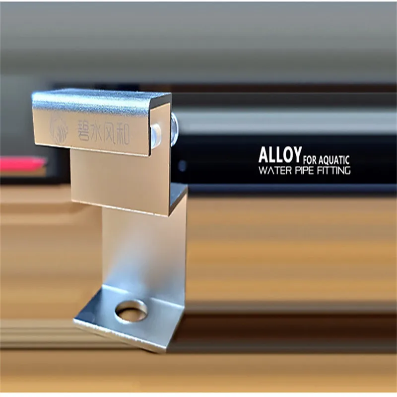 1 шт. зажим для фиксации входной и выходной трубы бак фильтра из алюминиевого