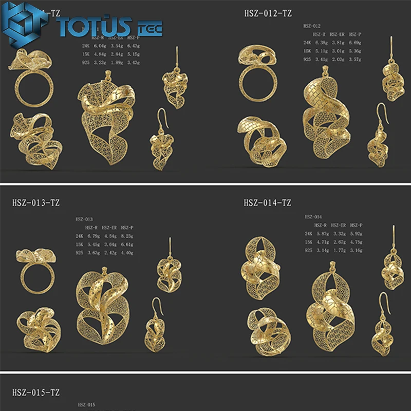 STL 3D модель ювелирных изделий CAD воск печать Услуги оптовик|Материалы для