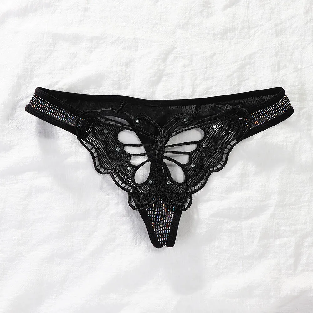 Новинка женские кружевные стринги сексуальные ажурные трусики-стринги с