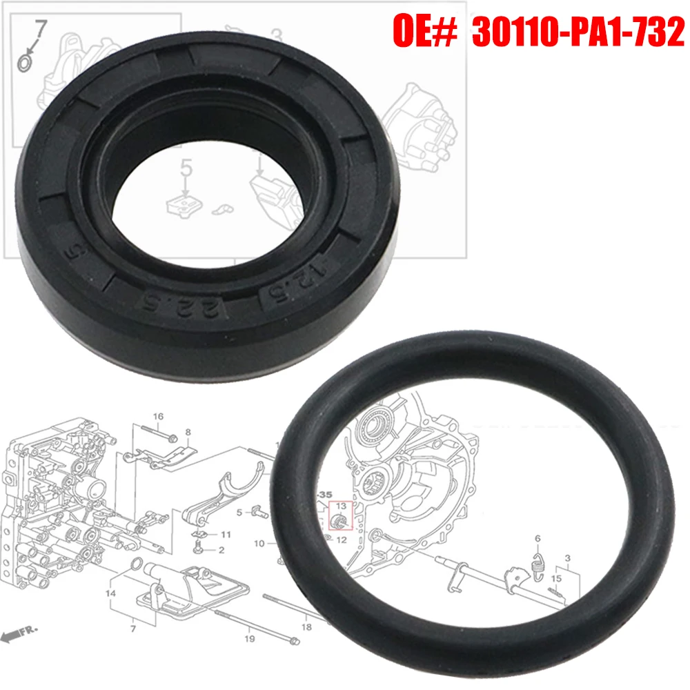 

1 пара автомобильных дистрибьюторов, комплект уплотнительных колец для Honda Civic Accord preвстроенная Одиссея Acura Integra CL OE #91209-612-PA1-732