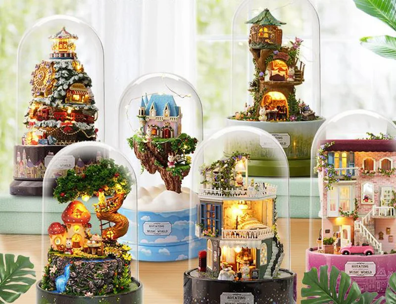 Кукольный Миниатюрный домик деревянная мебель игрушки для детей подарок на день