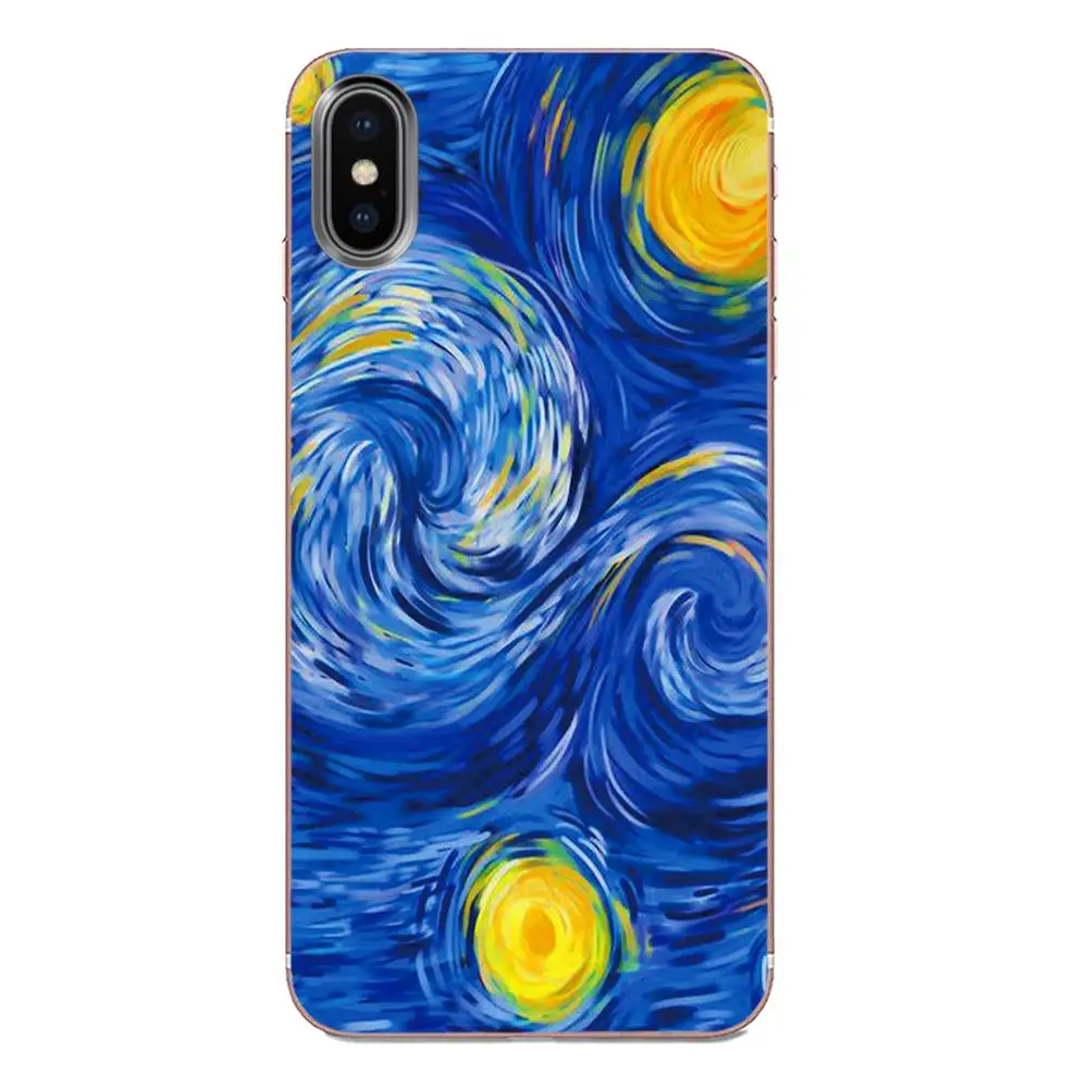 Чехол для телефона с изображением звездного Винсента Ван Гога Galaxy Alpha Note 10 Pro A10 A20