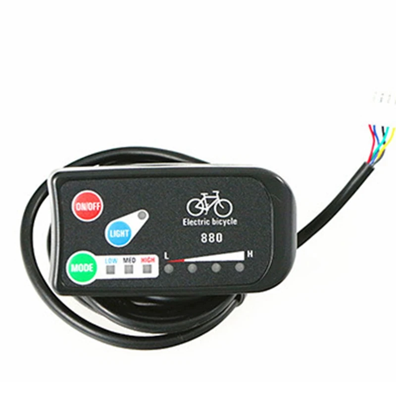 SEWS-светодиодный дисплей 24V 36V 48V электрический велосипед KT светодиодный 880 E-Bike