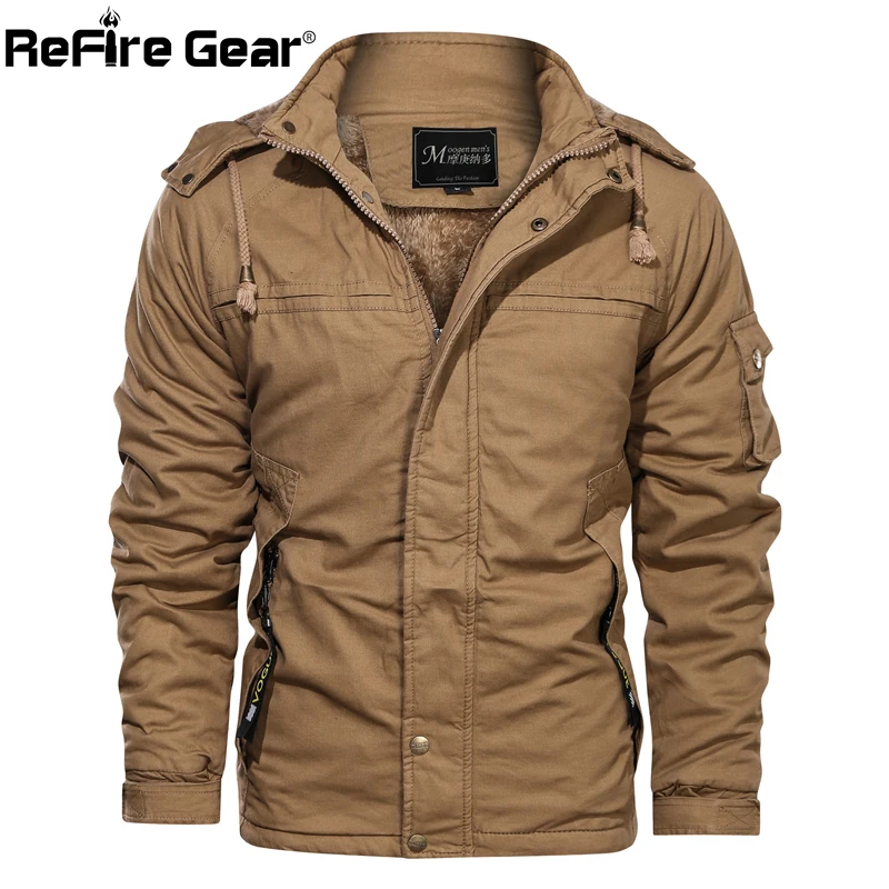 Куртка-карго ReFire Gear Мужская Утепленная армейская Боевая штурмовая куртка с