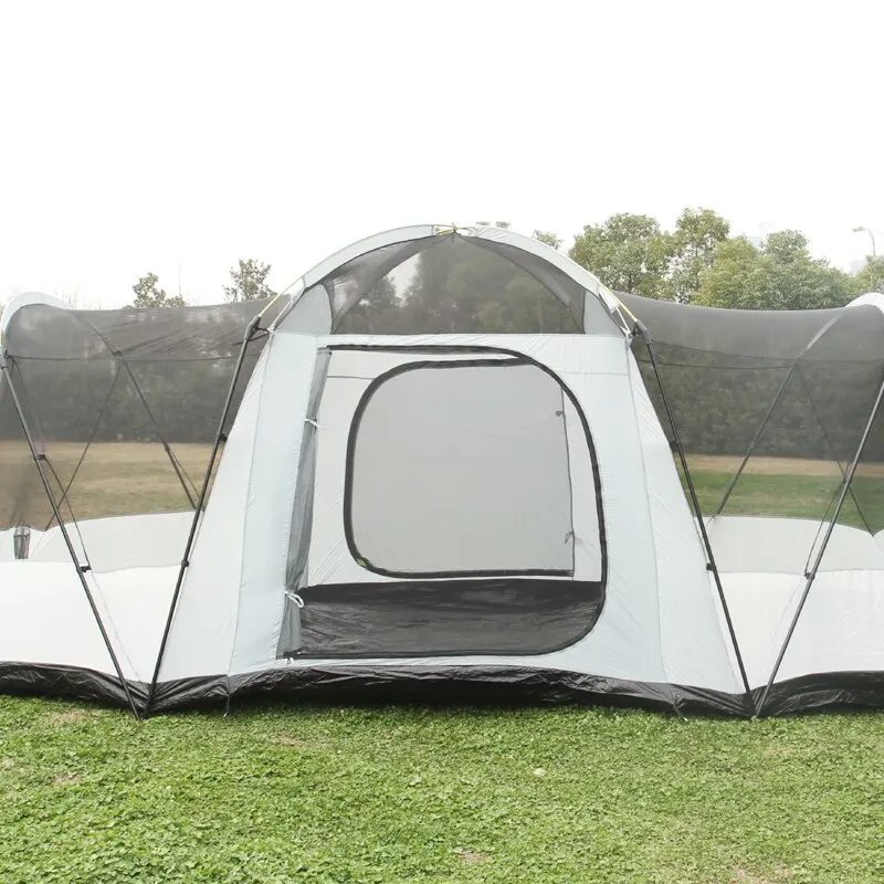 Новое поступление 2020 г. улучшенная двухслойная семейная палатка с защитой от
