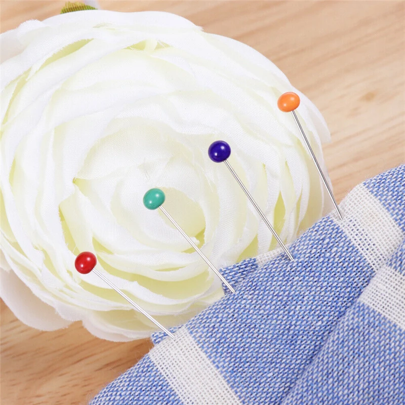 

Color positioning needle Sewing Crafts Sewing Pins DIY Ball Glass Head Pins Straight Quilting Pins 250pcs