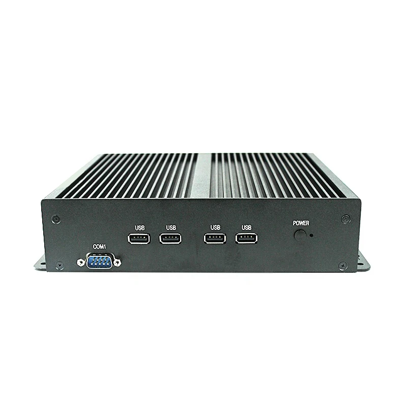 Fanless Mini PC Intel I3I5I7 CPU Dual LAN 6 Serial Ports 4GB/8GB RAM Industrial Thin Client Computer for School Office Gaming