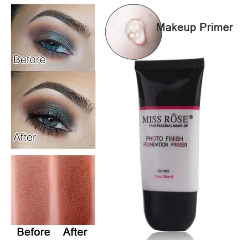 Face Foundation Primer Oil-Control Base Makeup Transparent Hydrating Brighten Correcting Pore Smooth Concealer |