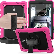 360 Rotating Hand Strap/Kickstand Cover Case For Samsung Galaxy Tab A 10.5 T590 SM-T595 T597 SM-T590 Tablet Shoulder Strap #S
