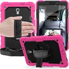 Вращающийся на 360 градусов чехол с ремешком на рукуоткидной ножкой-подставкой для Samsung Galaxy Tab A 10,5, T590, SM-T595 T597, ремешок на плечо для планшета # S