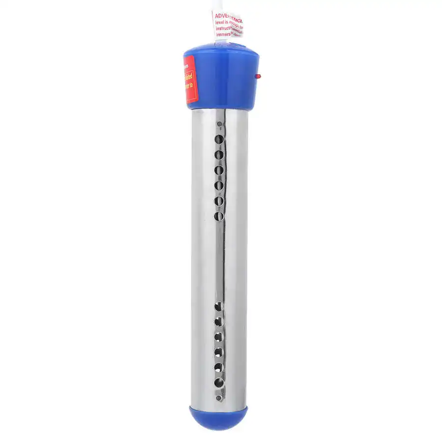 

1500W Electric Water Heater Portable Floating Immersion Rod for Swimming Pool Hot Water Boiler Heater Blue Home Use EU/AU Plug