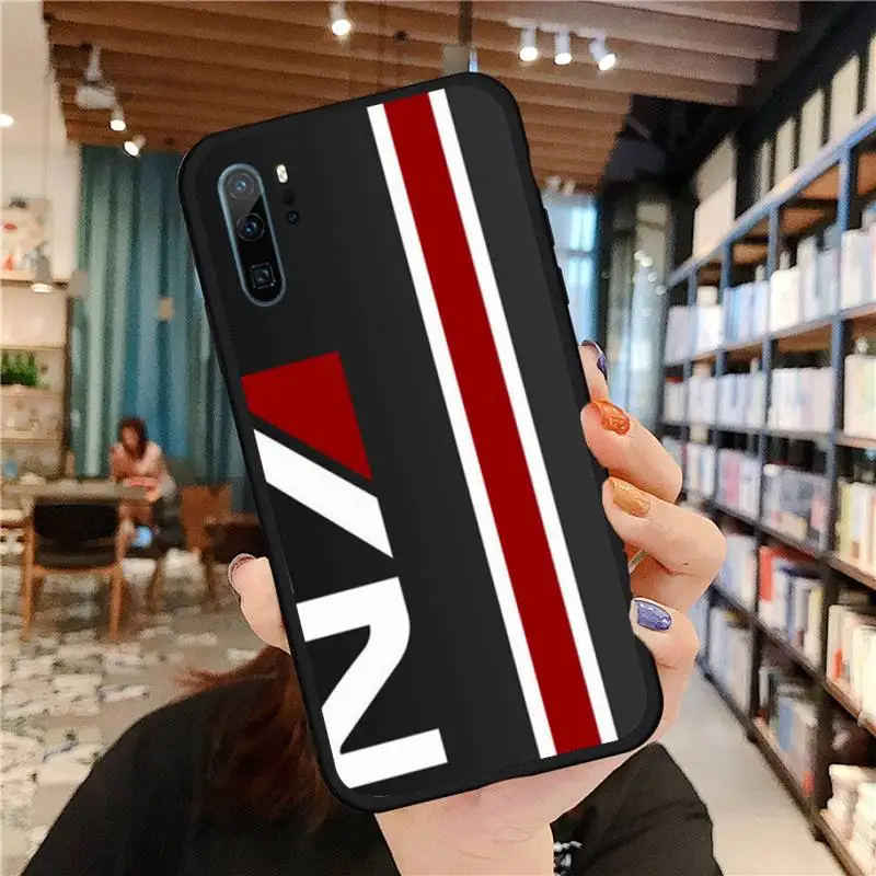 

Design N7 Mass Effect phone case for Huawei honor Mate P 9 10 20 30 40 Pro 10i 7 8 a x Lite nova 5t Soft Silicone Shell Cover