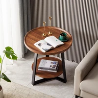 small round coffee table sofa legsliving room hallway nordic home side table solid wood modern meubles de salon furniture zz50cj