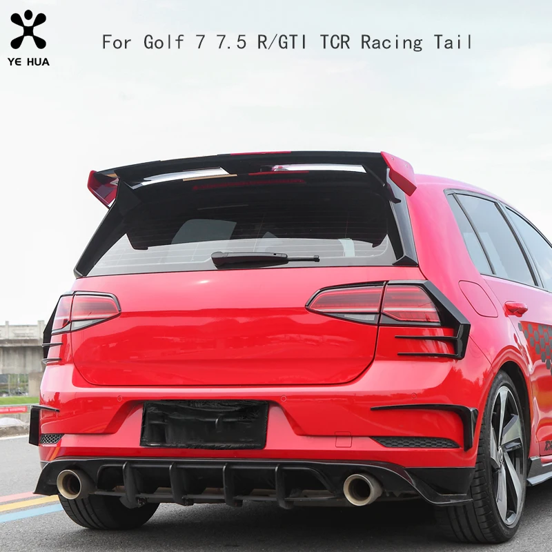 

For 2013-2020 Golf 7 7.5 R/GTI Dedicated Racing Tail TCR Kit Exterior Parts Auto Replacement R/GTI TCR Racing Tail