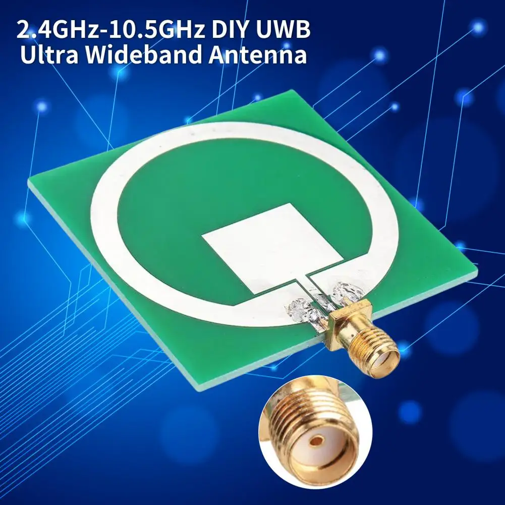 Легкая установка 2 4 ГГц-10 5 ГГц DIY UWB ультра Широкополосная Антенна для связи |