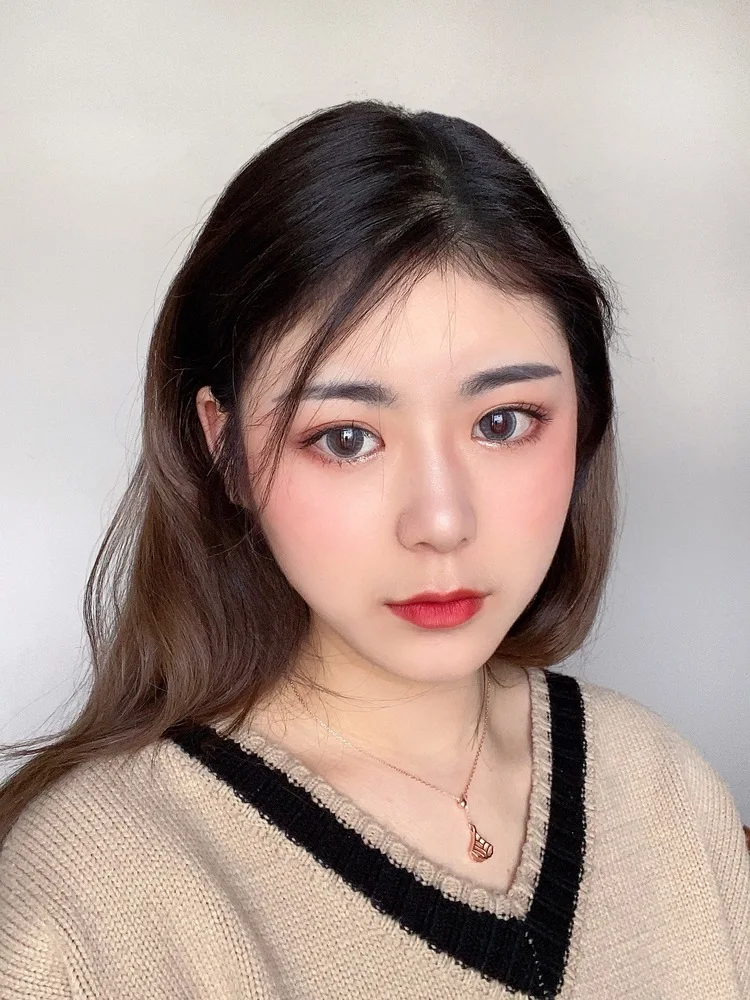 

GUICAMI Cream Love Mousse Blush Pan Sunburn Pan Orange Flash Rouge