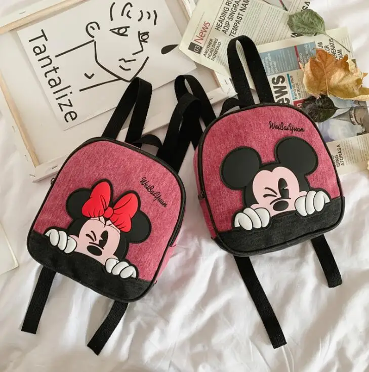 Disney модный детский рюкзак с рисунком для маленьких девочек и мальчиков школьный