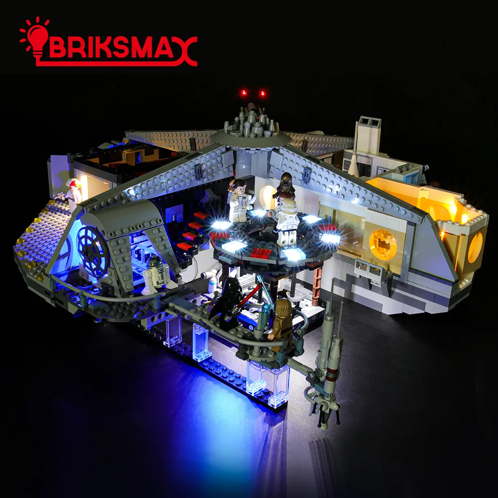 BriksMax светильник для звездных войн 75222 предательство в облаке город строительные блоки светильник ing набор(не включает модель